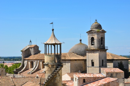 Tourelle et clochers de Beaucaire